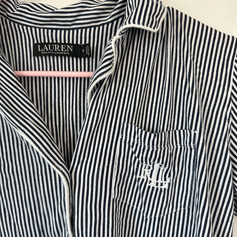 Ralph Lauren women's striped pajamas